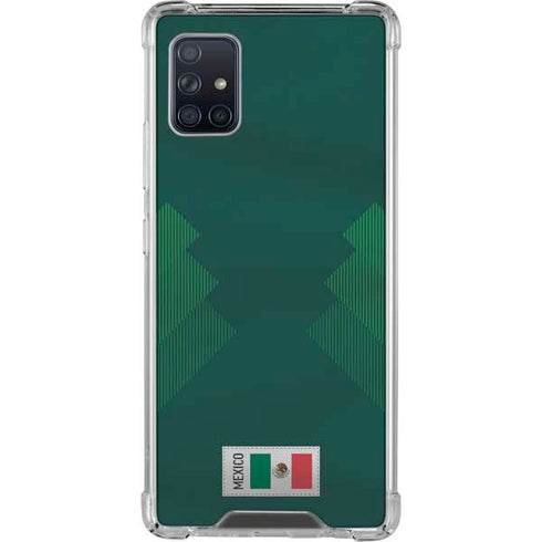 Mexico Soccer Flag Galaxy A51 5G Clear Case